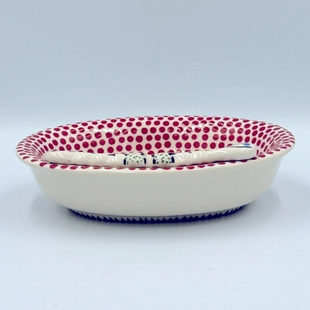 Caffco Simply Christmas Collection Ceramic Reindeer Soap-dish Mandy Bagwell - Picture 4 of 8